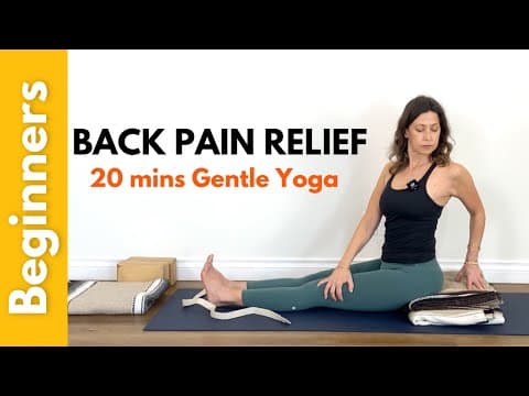 20 Min Yoga for Herniated Discs | Gentle Back Pain Relief Routine